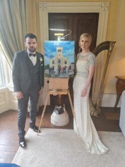 wedding day artist Ireland