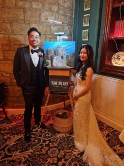 bespoke wedding painting Ireland