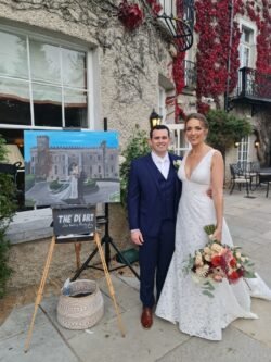 timeless wedding painting Ireland
