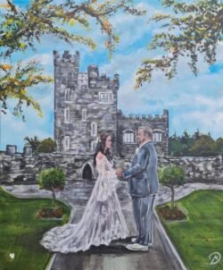 Wedding artist Ireland art gift