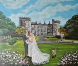 Wedding artist Ireland painting gift