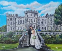 Wedding artist Ireland celebration art