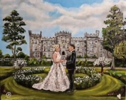Wedding artist Ireland painting ideas