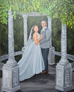 Wedding artist Ireland art service