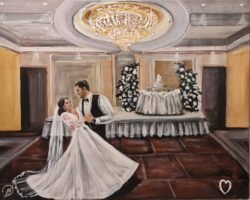 Memorable Irish wedding artist