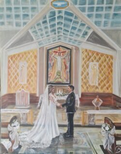 Irish wedding painter