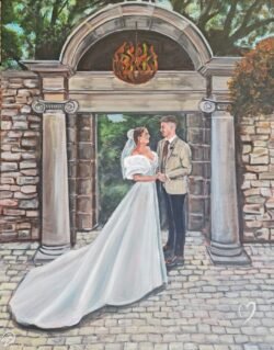 live painting at weddings Ireland