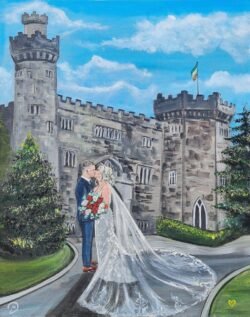 wedding painting live in Ireland